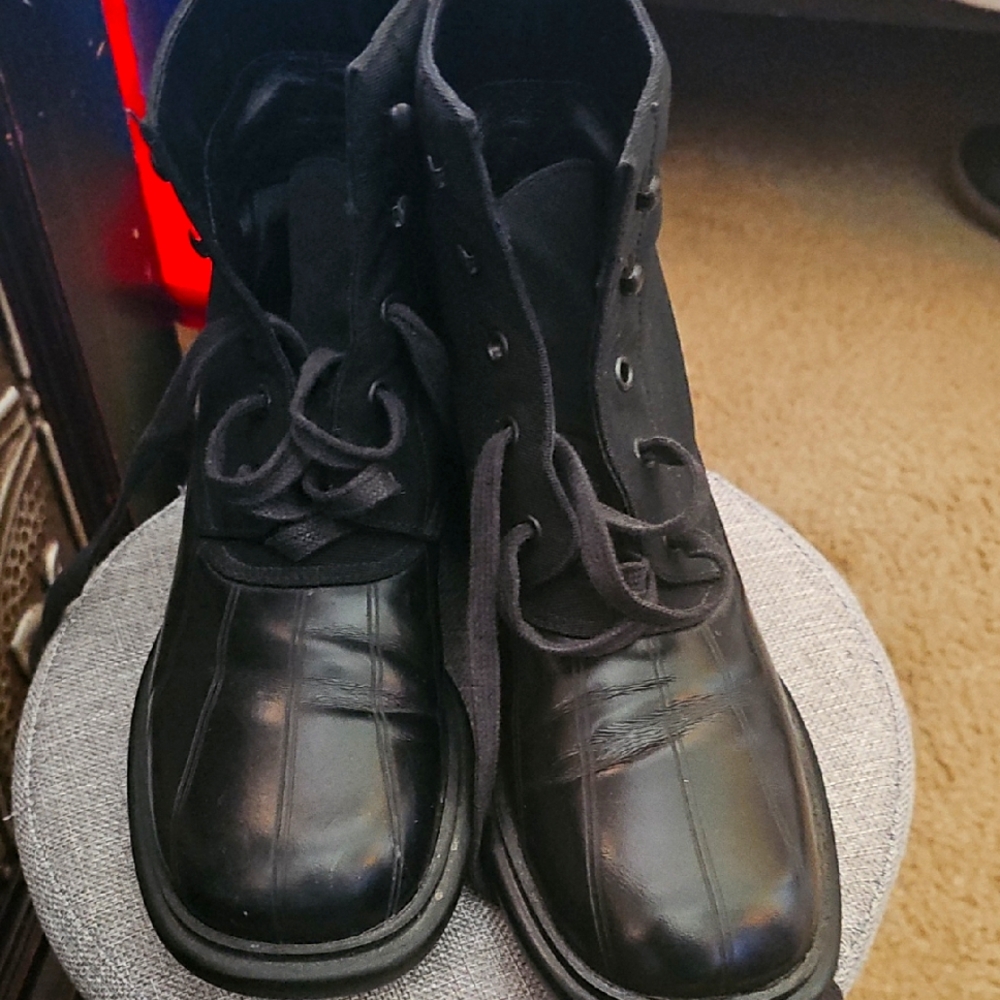 Vintage Gucci Military Style Boot